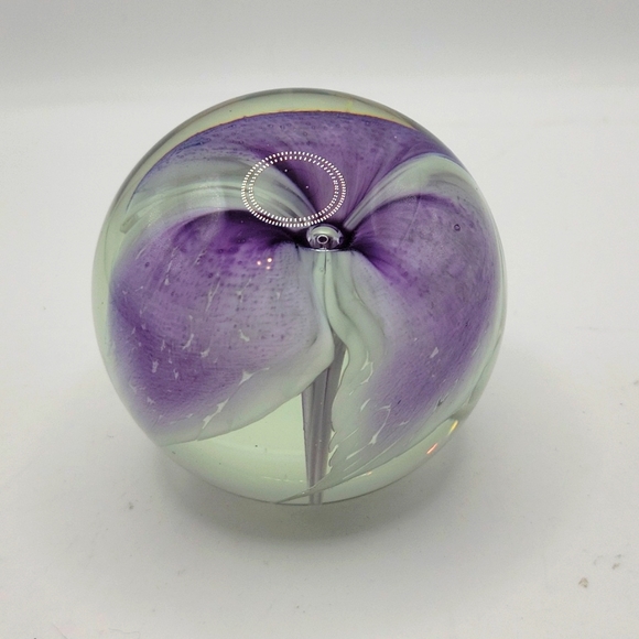 Glass Eye Studio Art Signed The Glass Eye Paperweight Poshmark